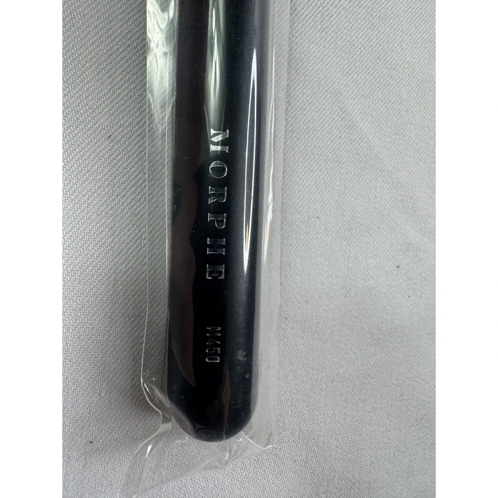 Morphe M450 Round Powder Brush Artist Collection Makeup Tool Black Silver